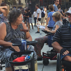 Barcelona, Spain - On our way to visit the Western Mediterranean